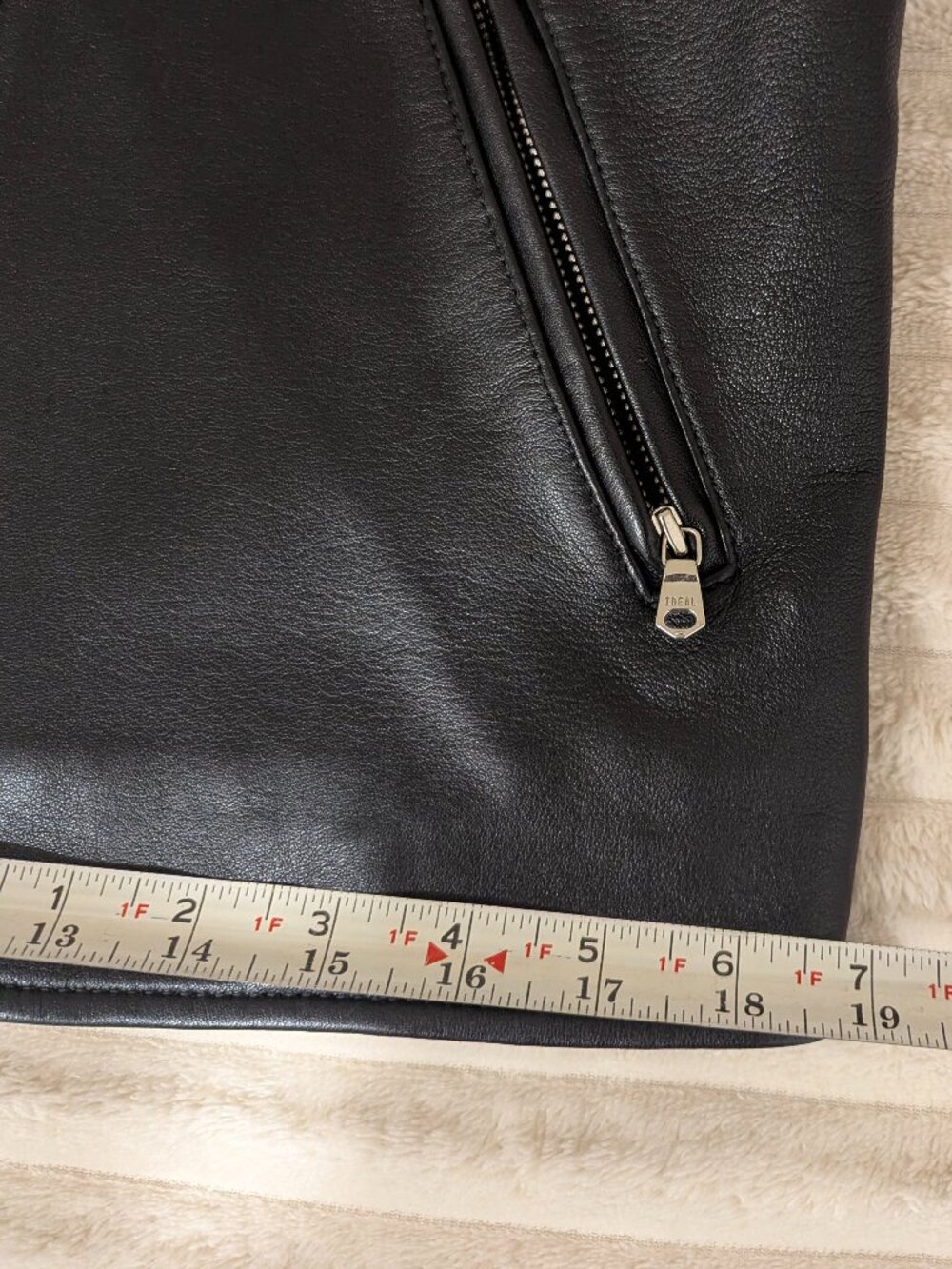 Levi's Sheep Leather Moto Jacket - Picture 15 of 16